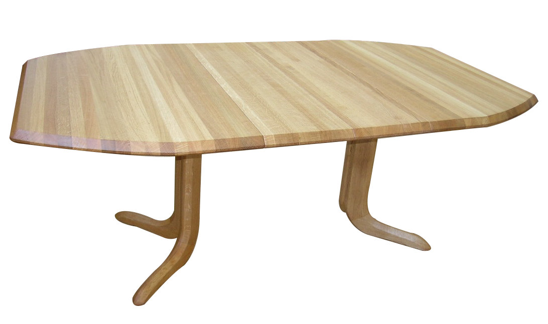 Tisch Bootsform Eiche 3